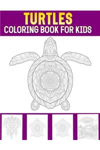 Turtles Coloring Book For kids