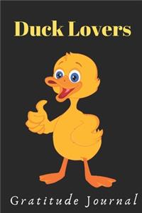 Duck Lovers Gratitude Journal