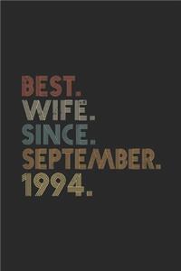 Best. Wife. Since. September. 1994.