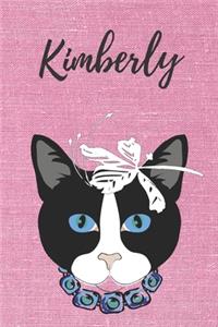 Kimberly Katzen-Malbuch / Notizbuch Tagebuch
