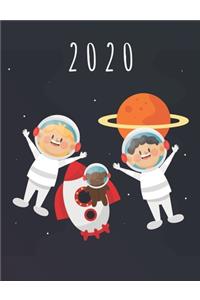 2020 Kids Daily Diary for Boys