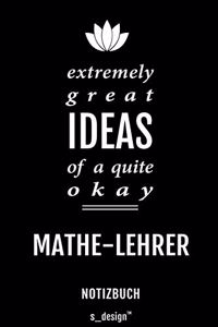 Notizbuch für Mathe-Lehrer