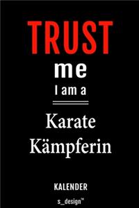 Kalender für Karate Kämpfer / Karate Kämpferin