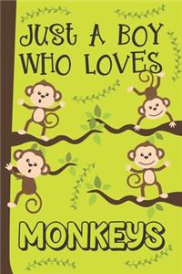 Just A Boy Who Loves Monkeys