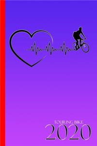 Touring Bike 2020: Great calendar 2020 for biker and racing biker. Schedule your races. No more missing events with this notebook.