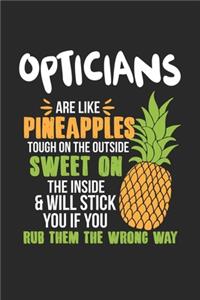 Opticians Are Like Pineapples. Tough On The Outside Sweet On The Inside