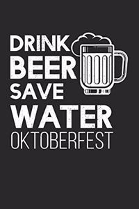 Oktoberfest drink beer save water