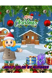 Merry Christmas Adult Color By Numbers