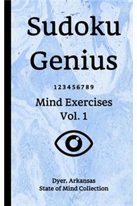 Sudoku Genius Mind Exercises Volume 1