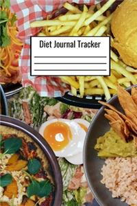 Diet Journal Tracker: Diet Journal Logbook To Write Down Daily Food Intake Carbs Fiber Calories Sugar Fat - Diet Notebook For Weight Loss