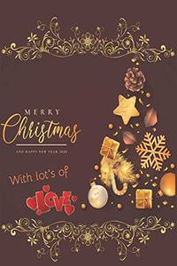 Merry Christmas And Happy New Year 2020 Notebook Journal