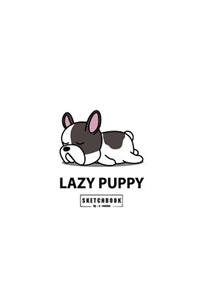 Lazy puppy sketchbook