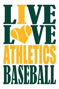 Live Love Athletics Baseball Journal