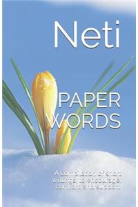 Paper Words