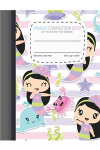 Primary Composition Notebooks Top Half Blank for Drawing