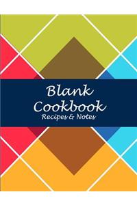 Blank Cookbook Recipes & Notes