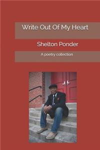 Write Out of My Heart