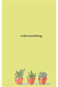 Write Something