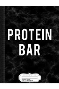 Protein Bar Costume Composition Notebook