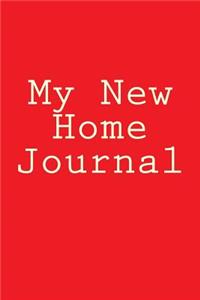 My New Home Journal