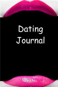 Dating Journal Hot Pink Lips