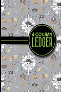4 Column Ledger