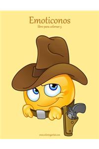 Emoticonos libro para colorear 3