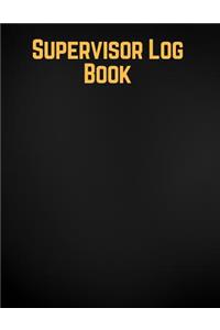 Supervisor Log Book