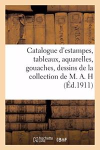 Catalogue d'Estampes Anciennes Principalement de l'École Française Du Xviiie Siècle