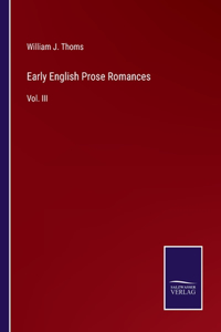 Early English Prose Romances