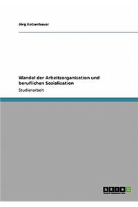 Wandel der Arbeitsorganisation und beruflichen Sozialisation