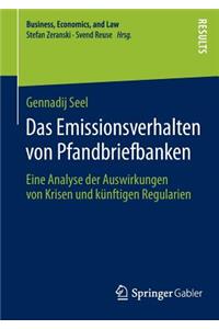 Das Emissionsverhalten von Pfandbriefbanken