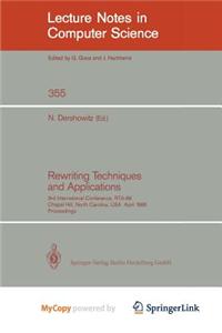 Rewriting Techniques and Applications