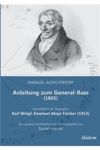 Anleitung zum General-Bass (1805), einschließlich der Biographie