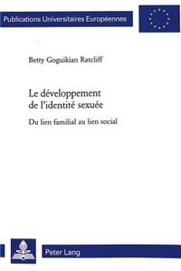 Le developpement de l'identite sexuee