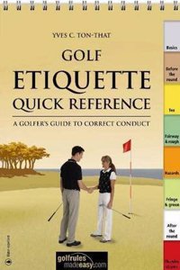 Golf Etiquette Quick Reference (10-pack)