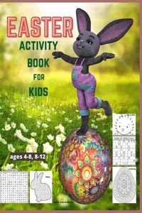 EASTER Activity Book for kids ages 4-8, 8-12