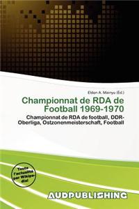 Championnat de RDA de Football 1969-1970