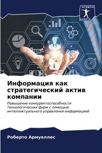 Информация как стратегический актив комп