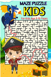 Kids Mazes: Maze Activity Book for Kids