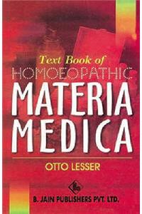 Textbook of Homoeopathic Materia Medica