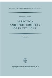 Detection and Spectrometry of Faint Light