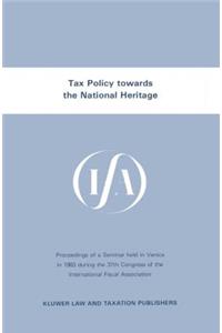 Tax Policy towards the National Heritage