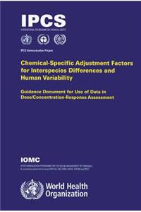 Chemical-specific adjustment factors for interspecies differences and human variability