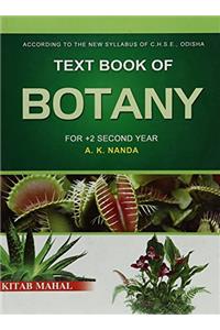 Text Book of Botany for Plus Two 2nd Year 16/e PB....Nanda A K