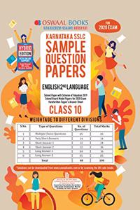 Oswaal Karnataka SSLC Sample Question Papers Class 10 English IInd Language Book Chapterwise & Topicwise (For March 2020 Exam)