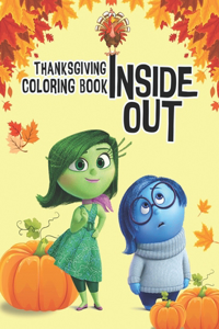Inside Out Thanksgiving Coloring Book