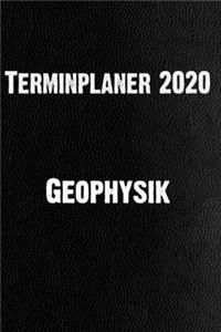 Terminplaner 2020 Geophysik