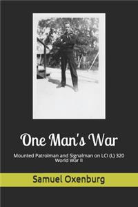 One Man's War