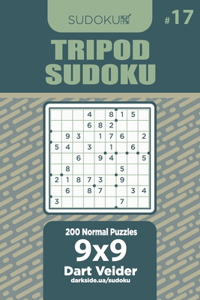 Tripod Sudoku - 200 Normal Puzzles 9x9 (Volume 17)